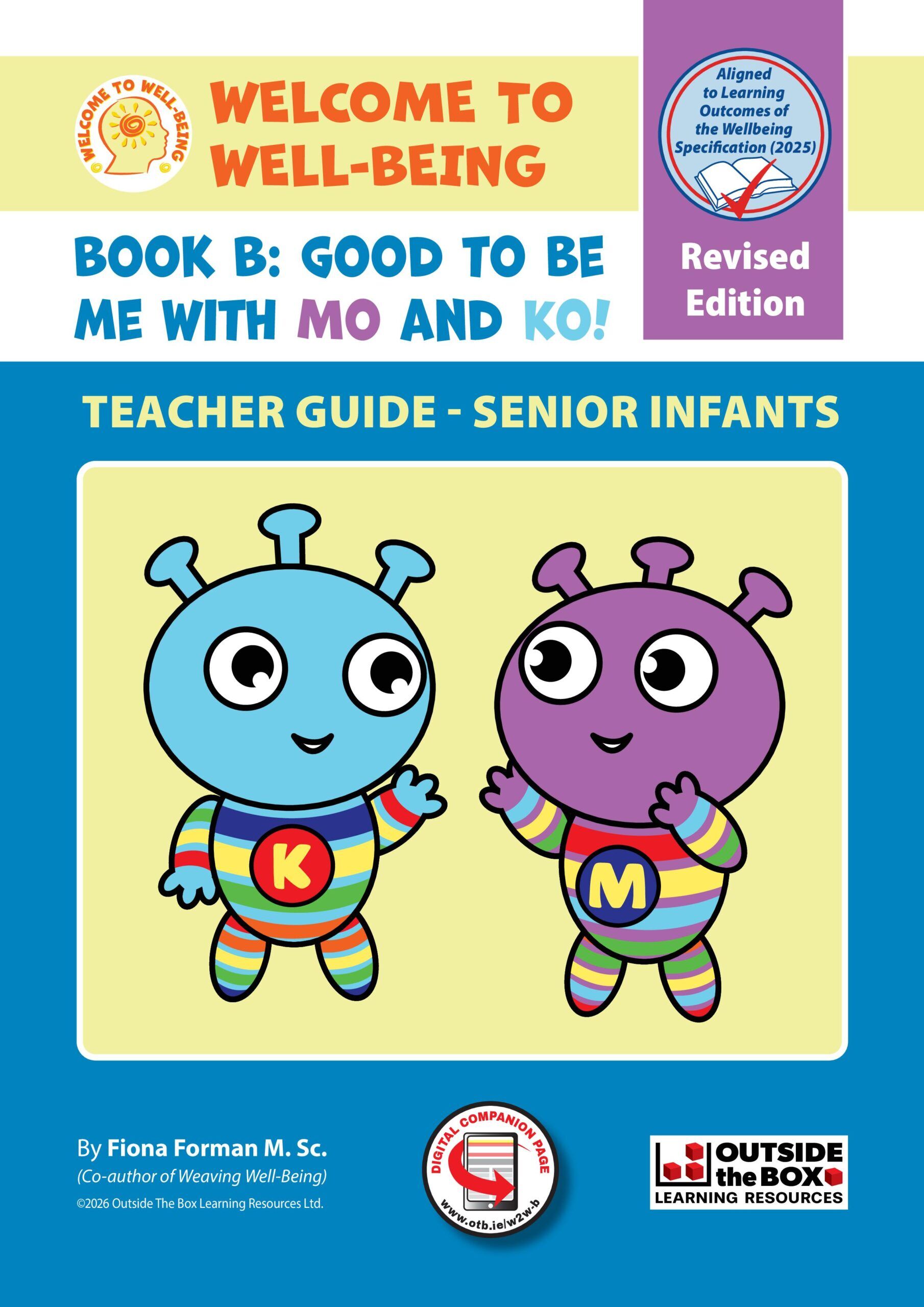 Welcome to Well-Being (2026 Revised Edition) – Book B: Good to be Me with Mo & Ko (Senior Infants – Ages: 5.5 to 6.5+) - Image 2